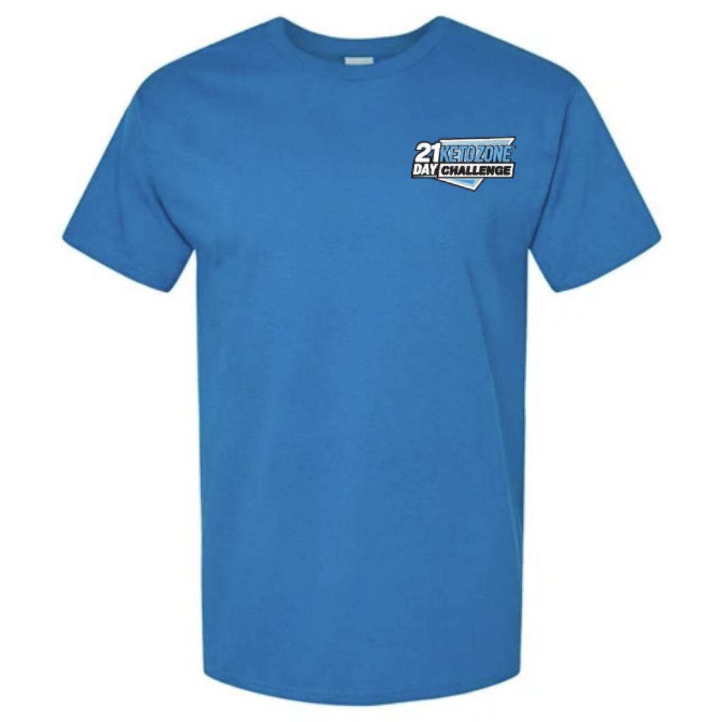 21 Day Keto Zone Challenge T-Shirt Front