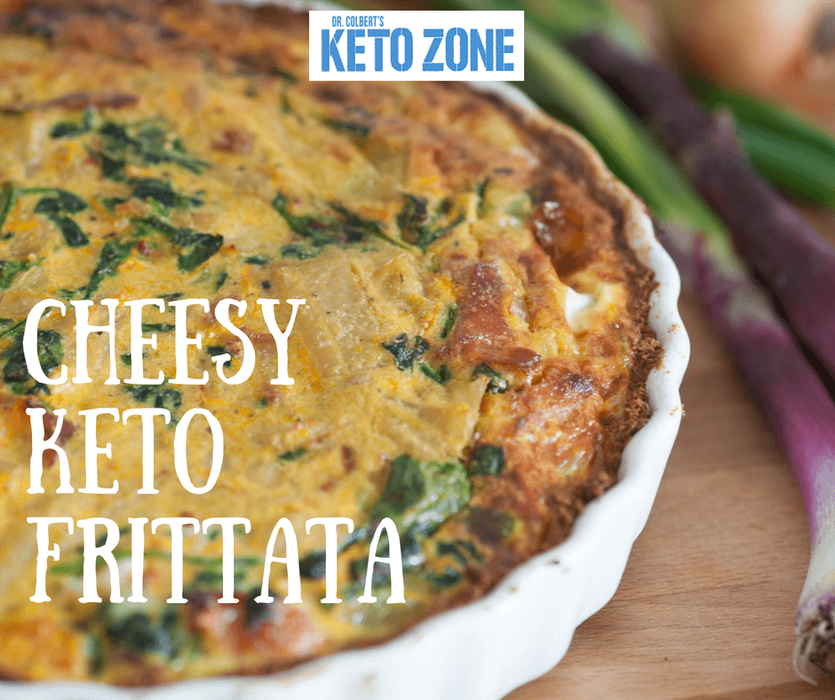 Cheesy Keto Zone Frittata Keto Zone Diet by Dr. Don Colbert