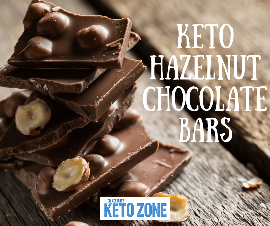 Keto Hazelnut Chocolate Bars Keto Zone Diet by Dr. Don Colbert