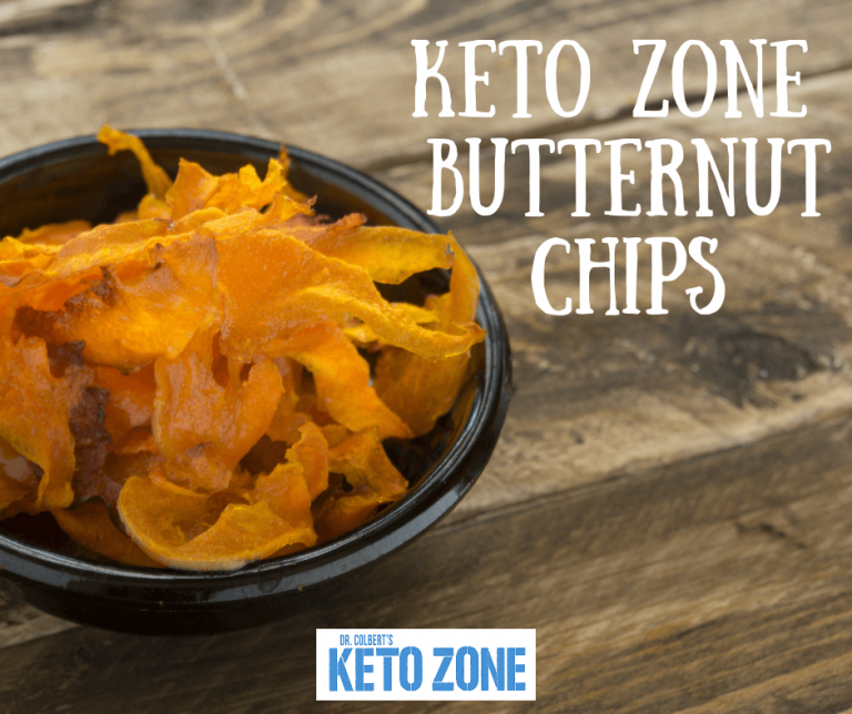 Keto Zone Savory Garlic Butternut Chips Keto Zone Diet by Dr. Don Colbert