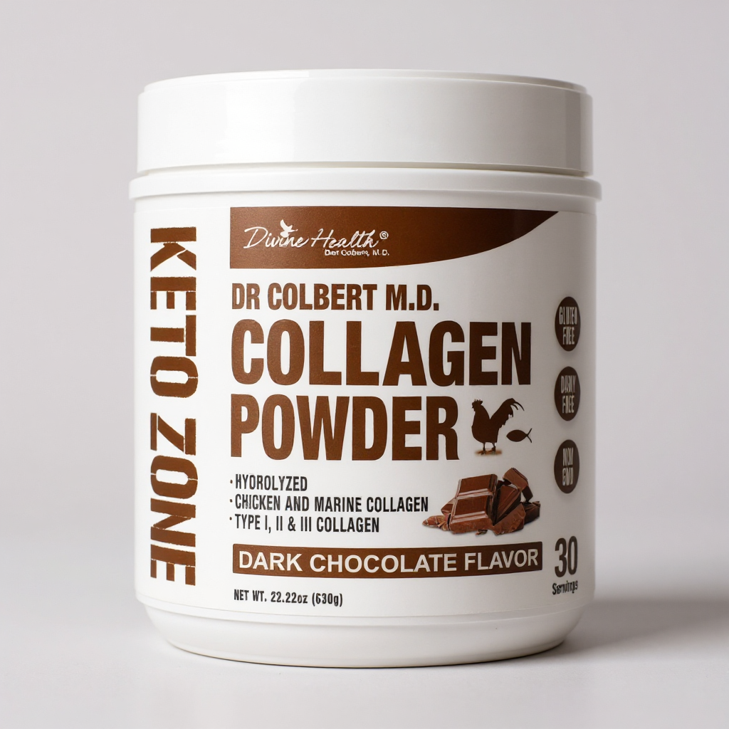 Keto Zone® Chocolate Collagen Powder