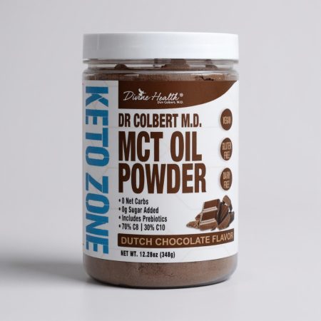 Keto Zone® MCT Oil Powder (Dutch Chocolate Flavor) (30 Day Supply)