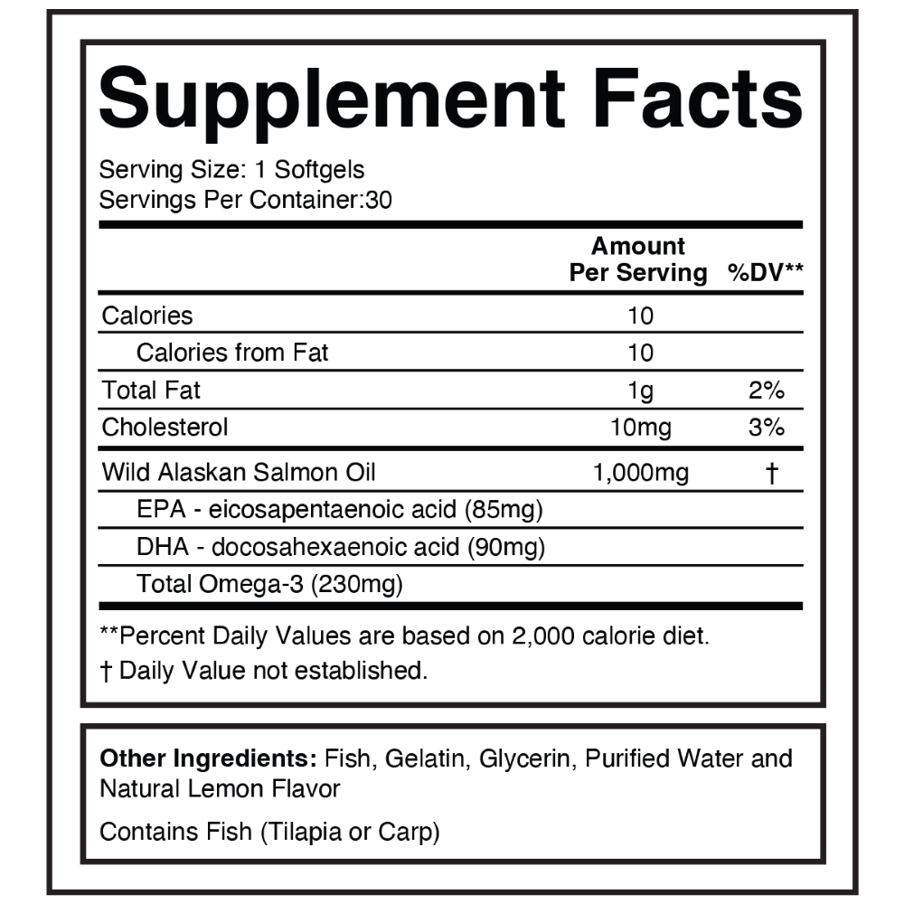 Wild Alaskan Salmon Omega-3 - Image 3