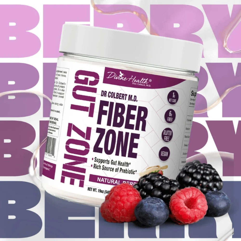 Keto Zone® Fiber (Natural Berry Flavor) | 30 Servings - Image 5