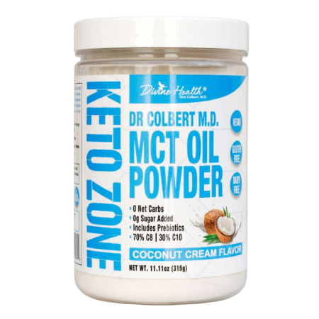 Keto Zone® MCT Oil Powder (Coconut Cream Flavor) (30 Day Supply)
