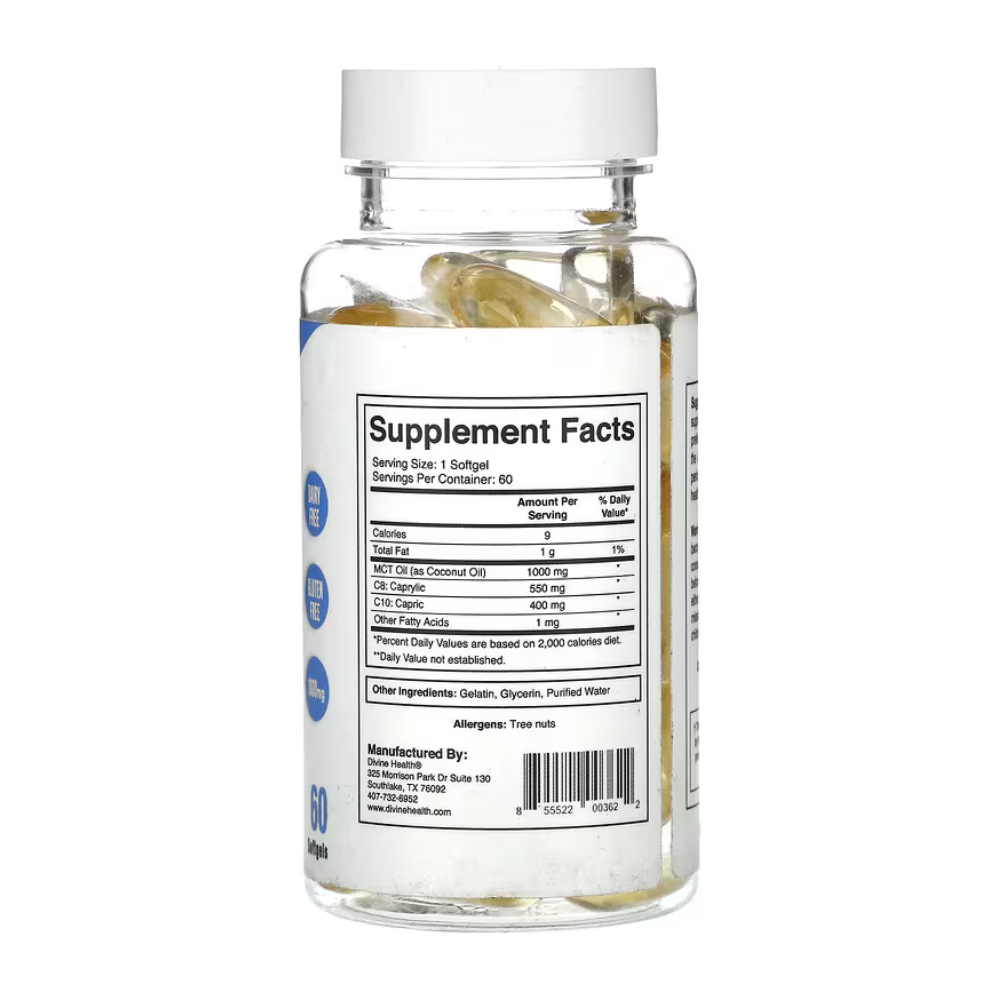 Keto Zone® MCT Oil Softgels - Image 2