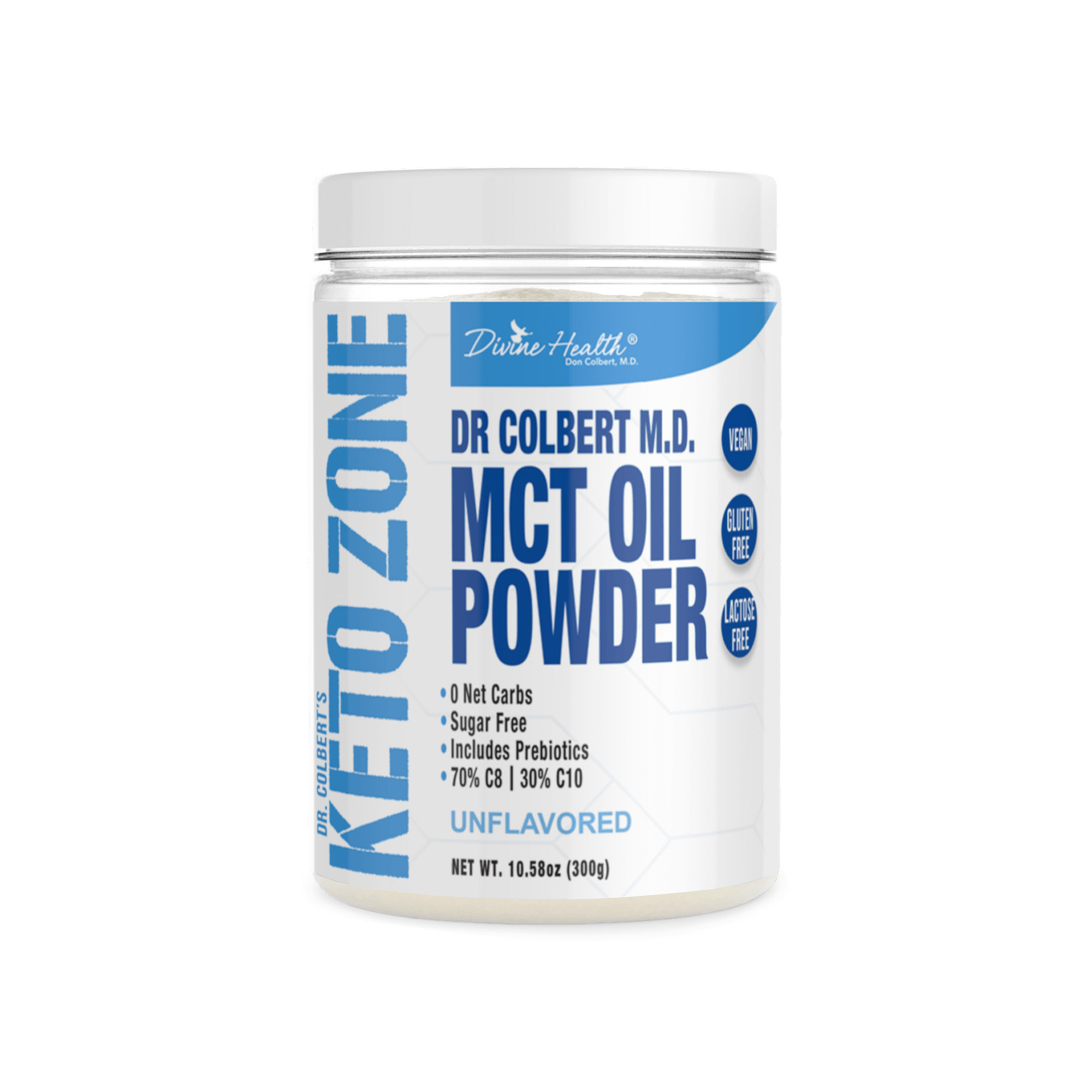 Keto Zone® MCT Oil Powder (Unflavored) (30 Day Supply)