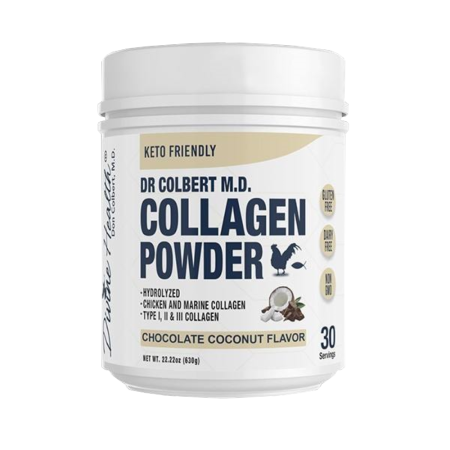 Keto Zone® Chocolate Coconut Collagen Powder