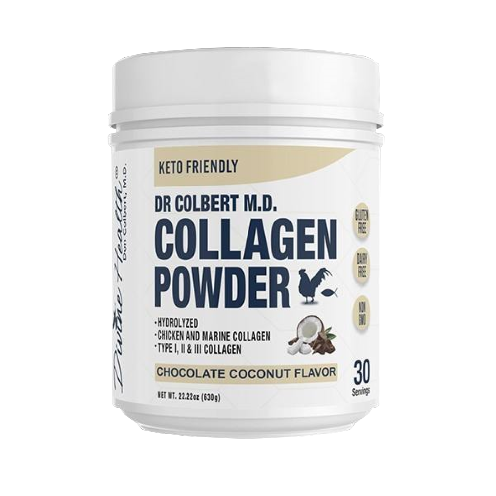Keto Zone® Chocolate Coconut Collagen Powder