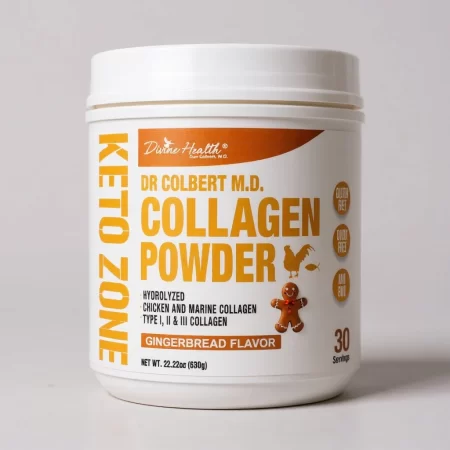 Keto Zone® Gingerbread Collagen Powder