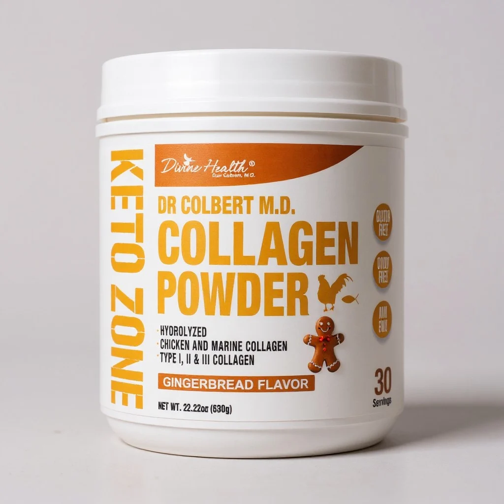 Keto Zone® Gingerbread Collagen Powder