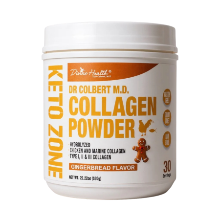 Keto Zone® Gingerbread Collagen Powder