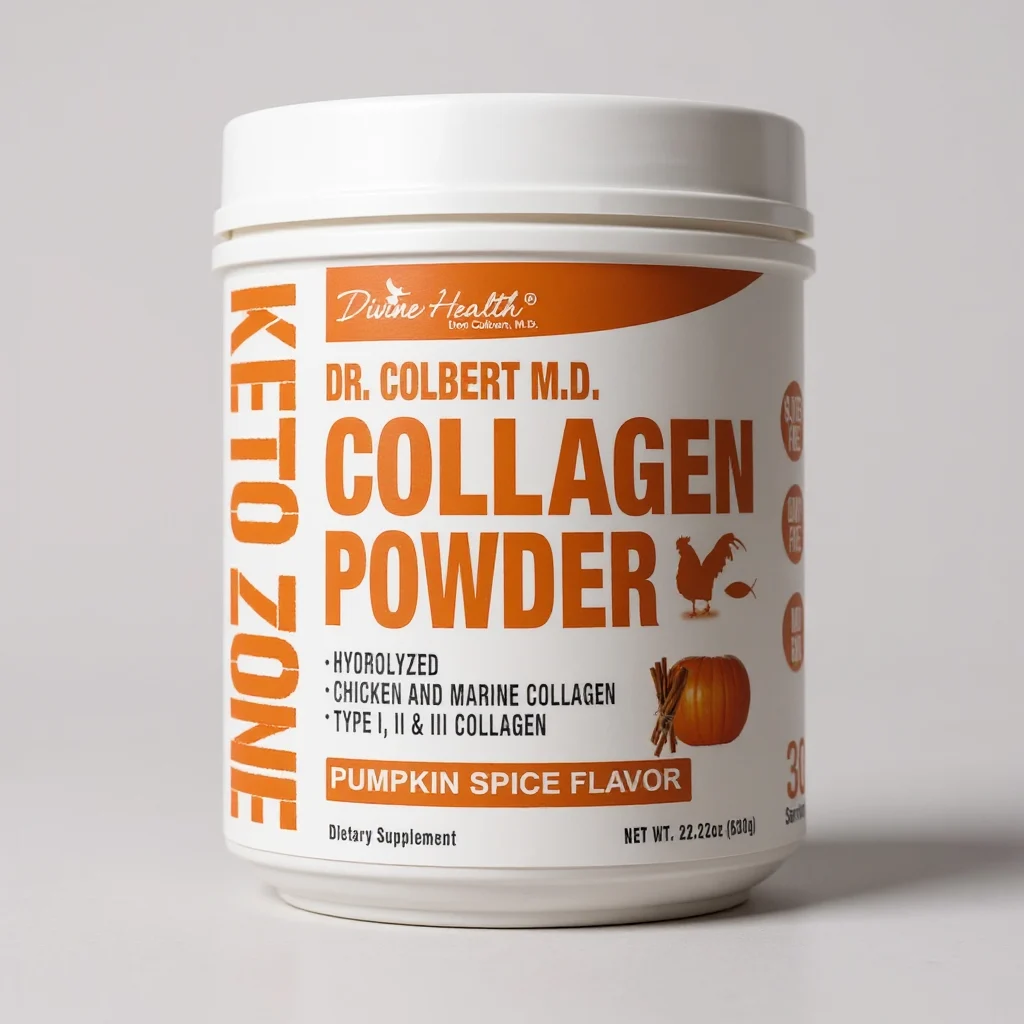 Keto Zone® Pumpkin Spice Collagen Powder - Image 2