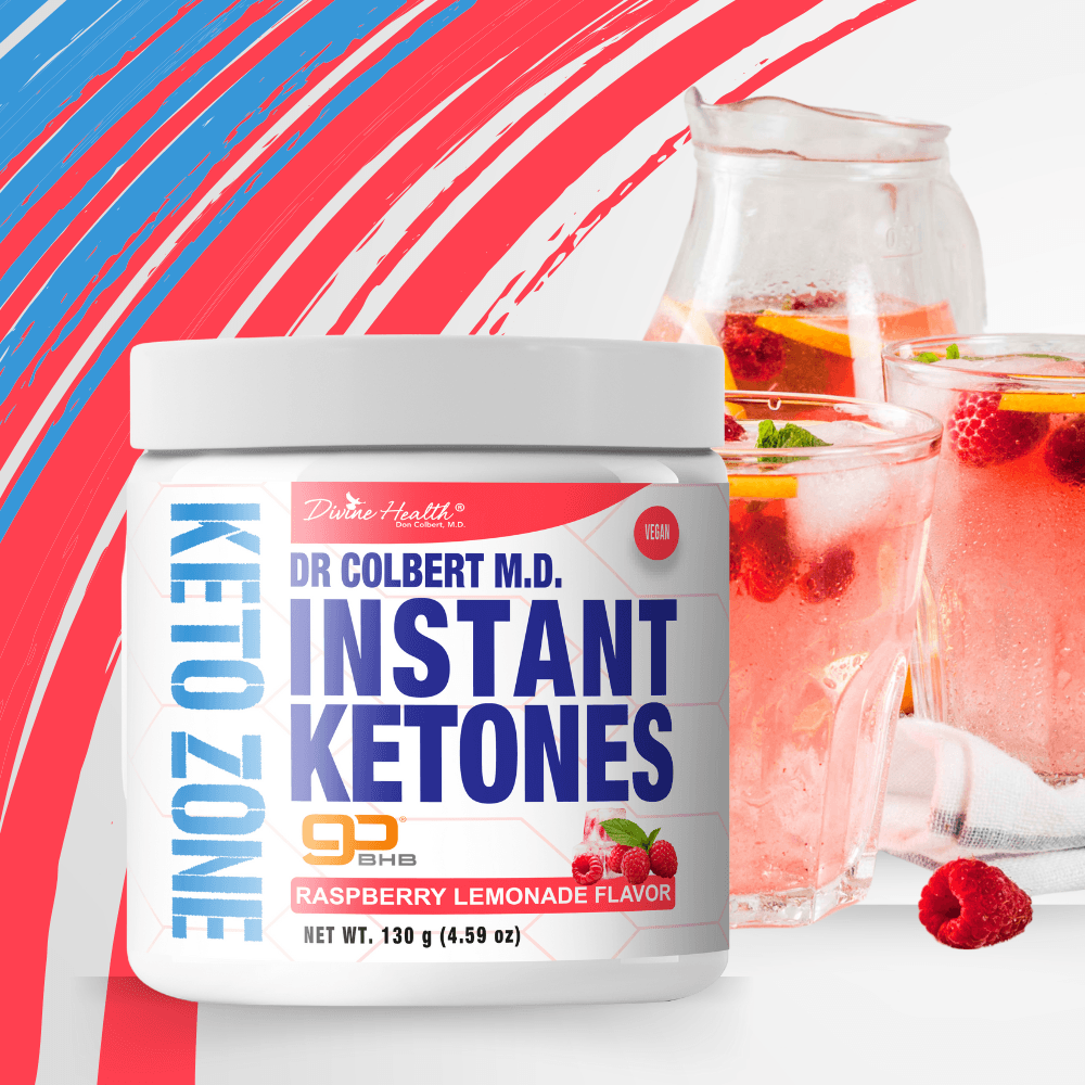 Keto Zone® Instant Ketones Powder (Raspberry Lemonade Flavor) (5gBHB/Scoop) (21 Day Supply) - Image 4