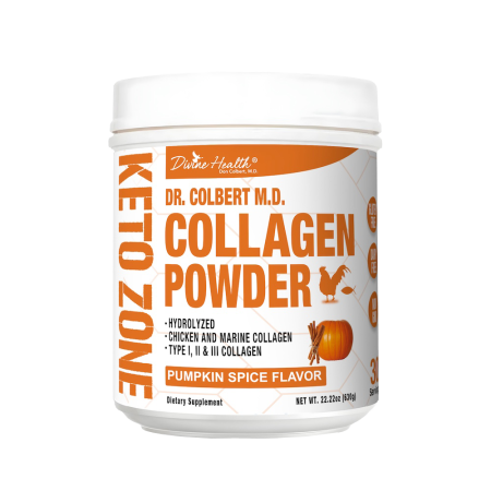 Keto Zone® Pumpkin Spice Collagen Powder