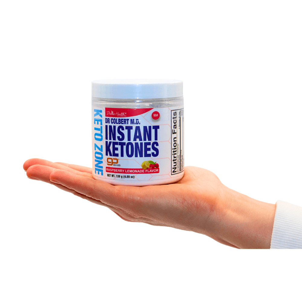 Keto Zone® Instant Ketones Powder (Raspberry Lemonade Flavor) (5gBHB/Scoop) (21 Day Supply) - Image 3