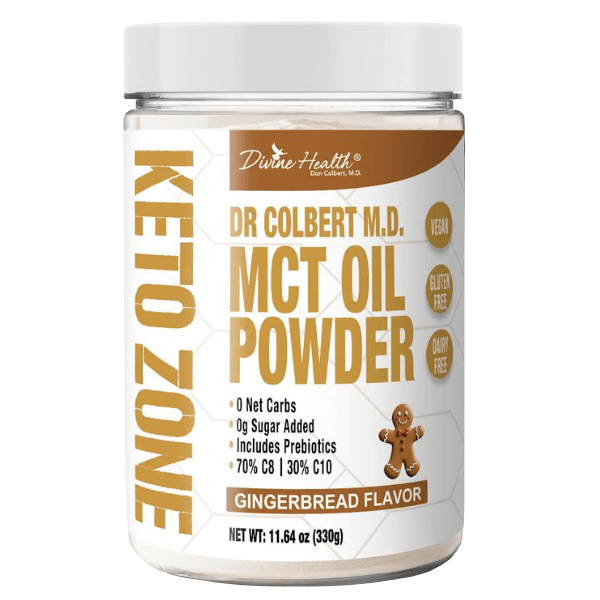 Keto Zone® MCT Oil Powder (Ginger Bread Flavor) (30 Day Supply)