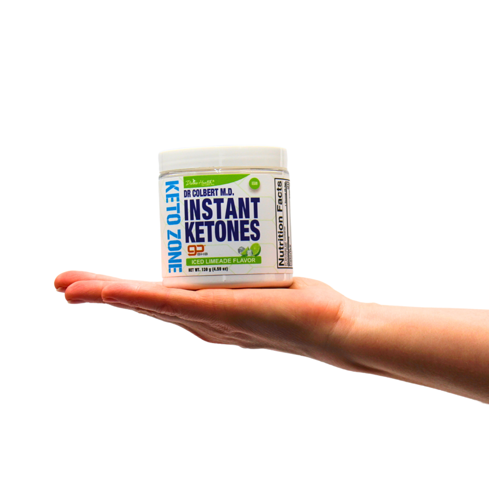 Keto Zone® Instant Ketones Powder (Iced Limeade Flavor) (5gBHB/Scoop) (21 Day Supply) - Image 2